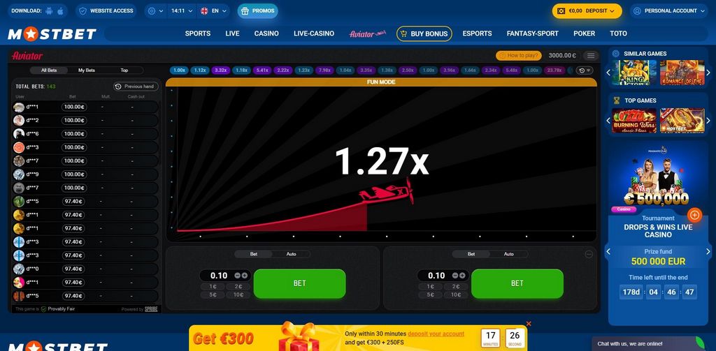 Mostbet: online sázkařské pracoviště a online kasino v České republice
