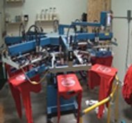 Screen Printing Section at Al-Tahsin