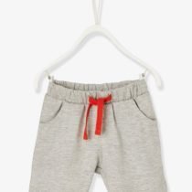 Grey Melange Raw Edge Summer Short