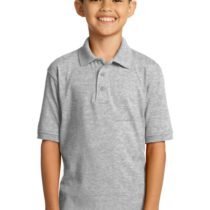 Heather Grey Everyday Basic Polo
