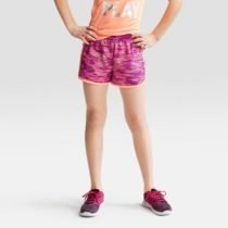 Magenta Tie-Dye Active Athletic Short