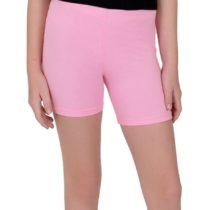 Lavender Purple Elastic Waist Knit Bermuda