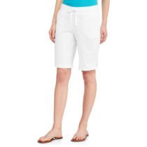 Light Grey French Terry Casual Short