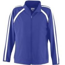 Royal Blue Double Stripe Track Jacket