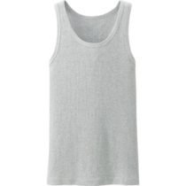 Grey Heather Essential Ribbed Tank