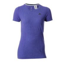 Melange Purple Athletic Running Tee