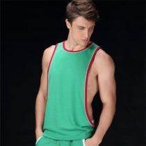Contrast Binding Workout Tank