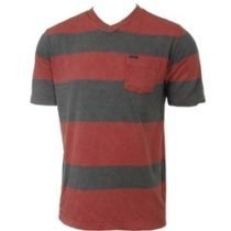V-Neck Pocket Stripe Tee