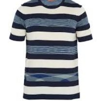Engineered Multi-Stripe Tee