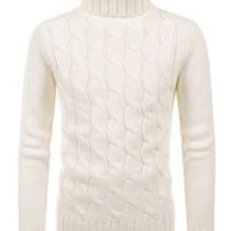 Off-White Cable Knit High Neck